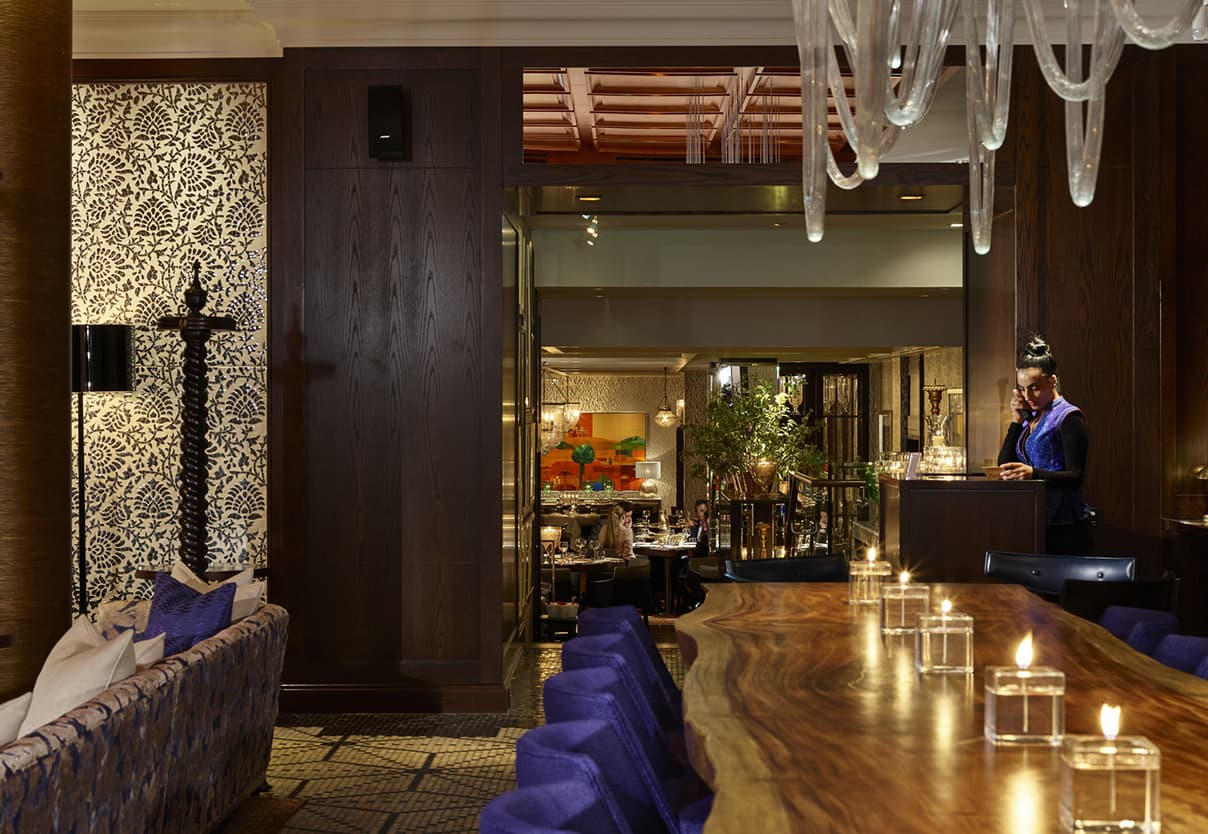 Chutney Mary reception area